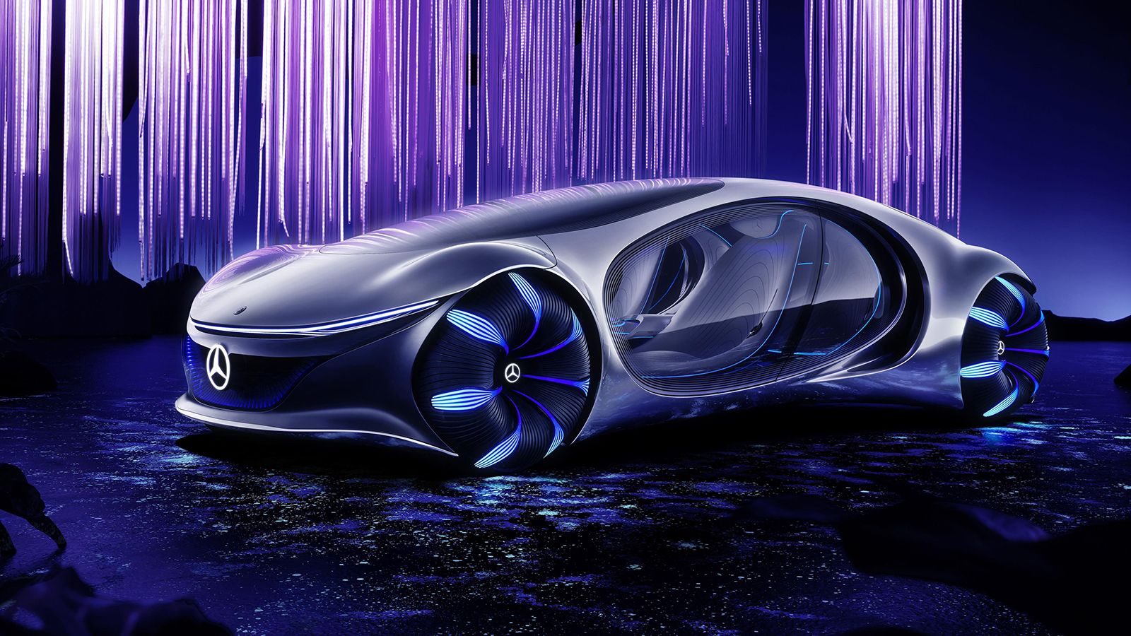 Mercedes Vision AVTR Concept Embraces the Avatar Aesthetic
